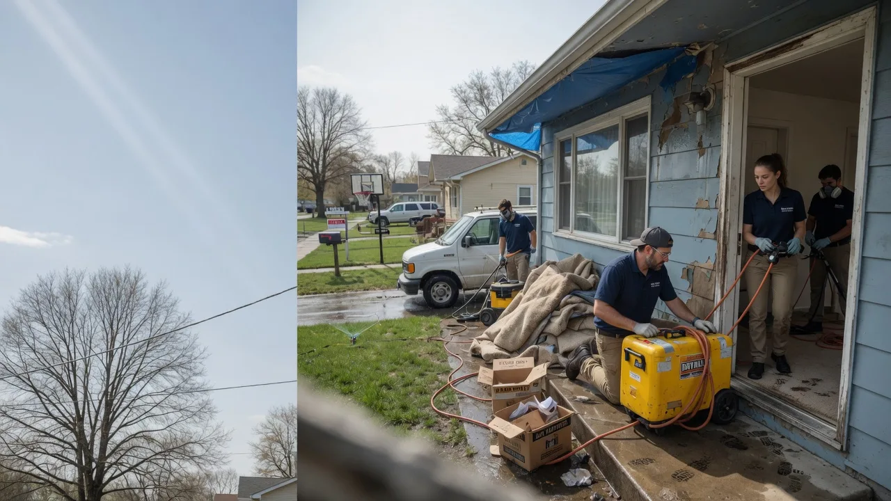 Basement Flood Cleanup in Westville, IN near me